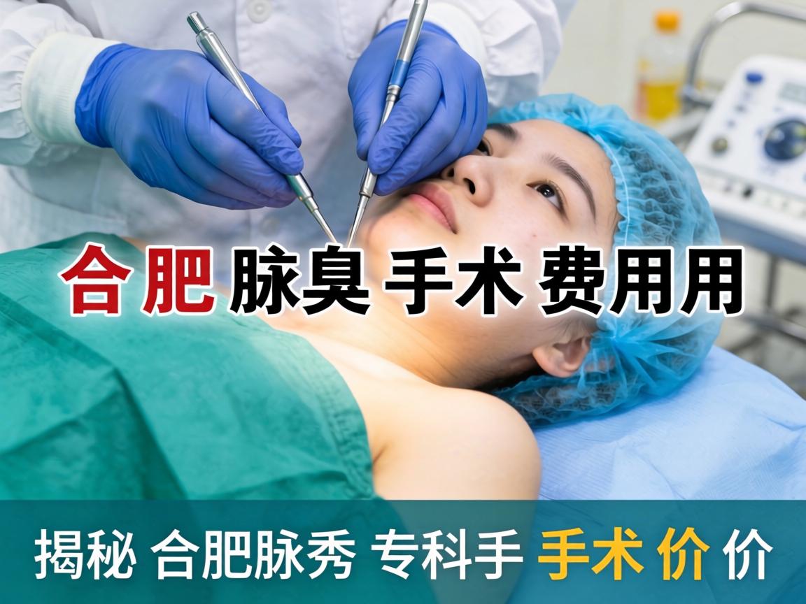 解析合肥腋臭手术费用，揭秘合肥腋秀专科手术价格