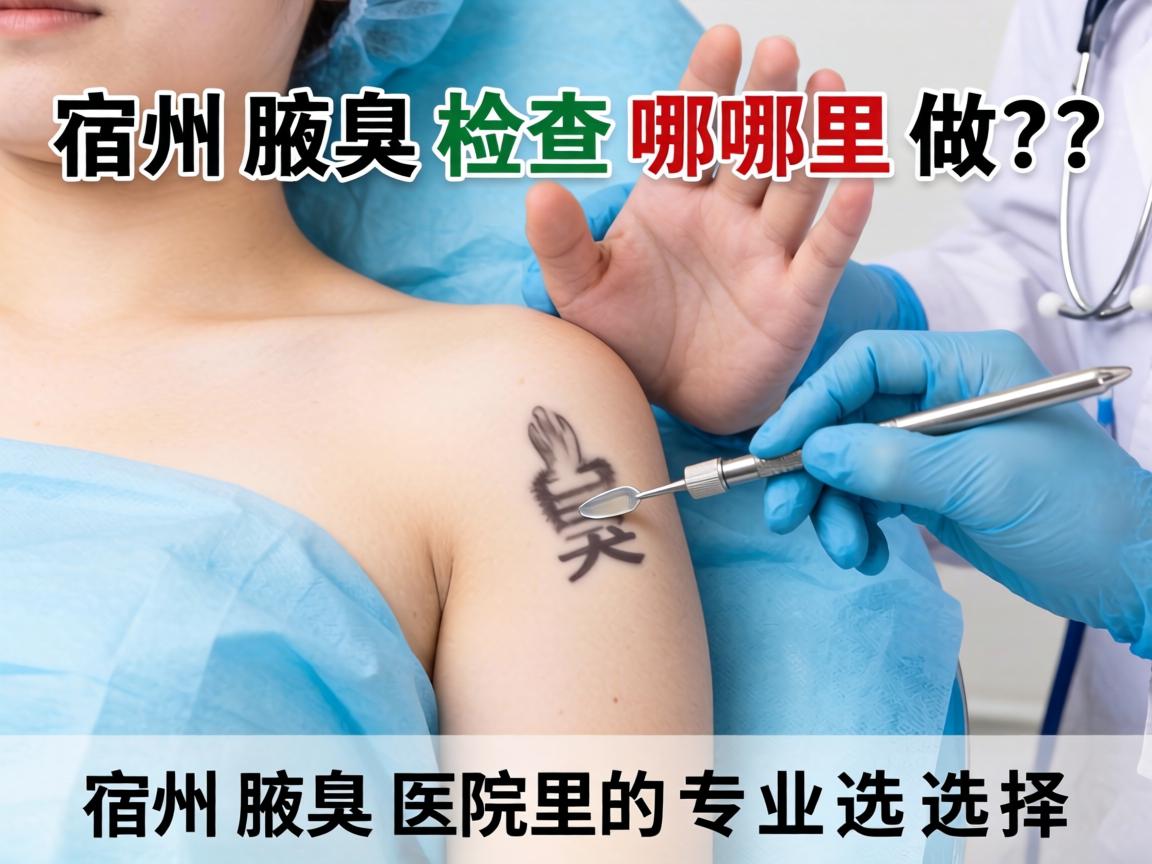 宿州腋臭检查哪里做?详解宿州腋臭医院的专业选择 宿州腋臭检查哪里做?详解宿州腋臭医院的专业选择