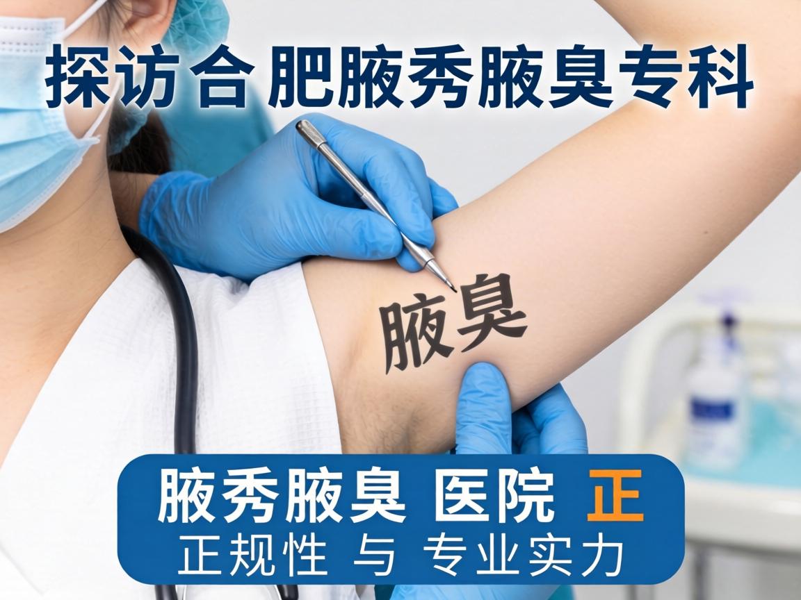 探访合肥腋秀腋臭专科,解析腋秀腋臭医院正规性与专业实力 探访合肥腋秀腋臭专科,解析腋秀腋臭医院正规性与专业实力