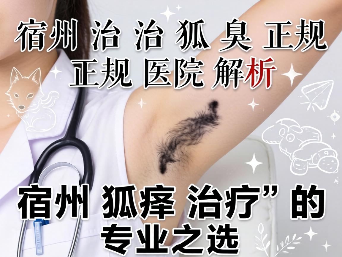 宿州治狐臭正规医院解析,宿州狐臭治疗的专业之选 宿州治狐臭正规医院解析,宿州狐臭治疗的专业之选