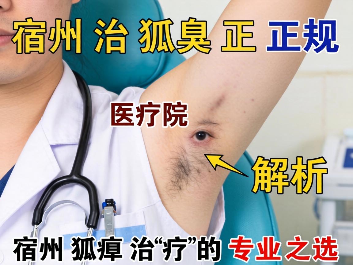 宿州治狐臭正规医院解析,宿州狐臭治疗的专业之选 宿州治狐臭正规医院解析,宿州狐臭治疗的专业之选