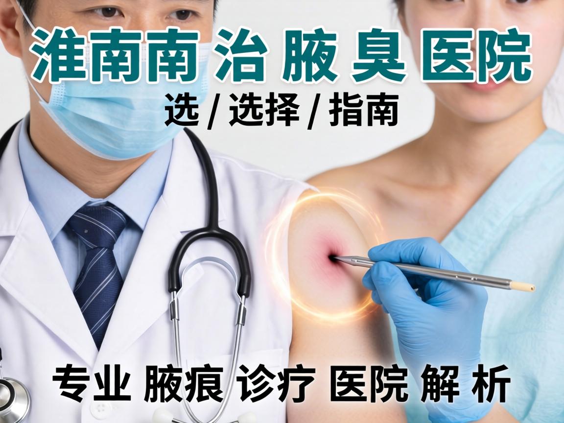 淮南治腋臭医院选择指南，专业腋臭诊疗医院解析