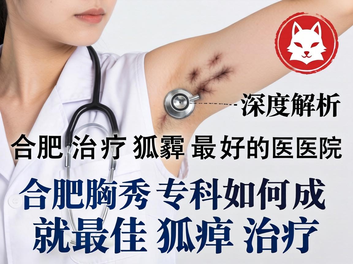 合肥治疗狐臭最好的医院，深度解析合肥腋秀专科如何成就最佳狐臭治疗