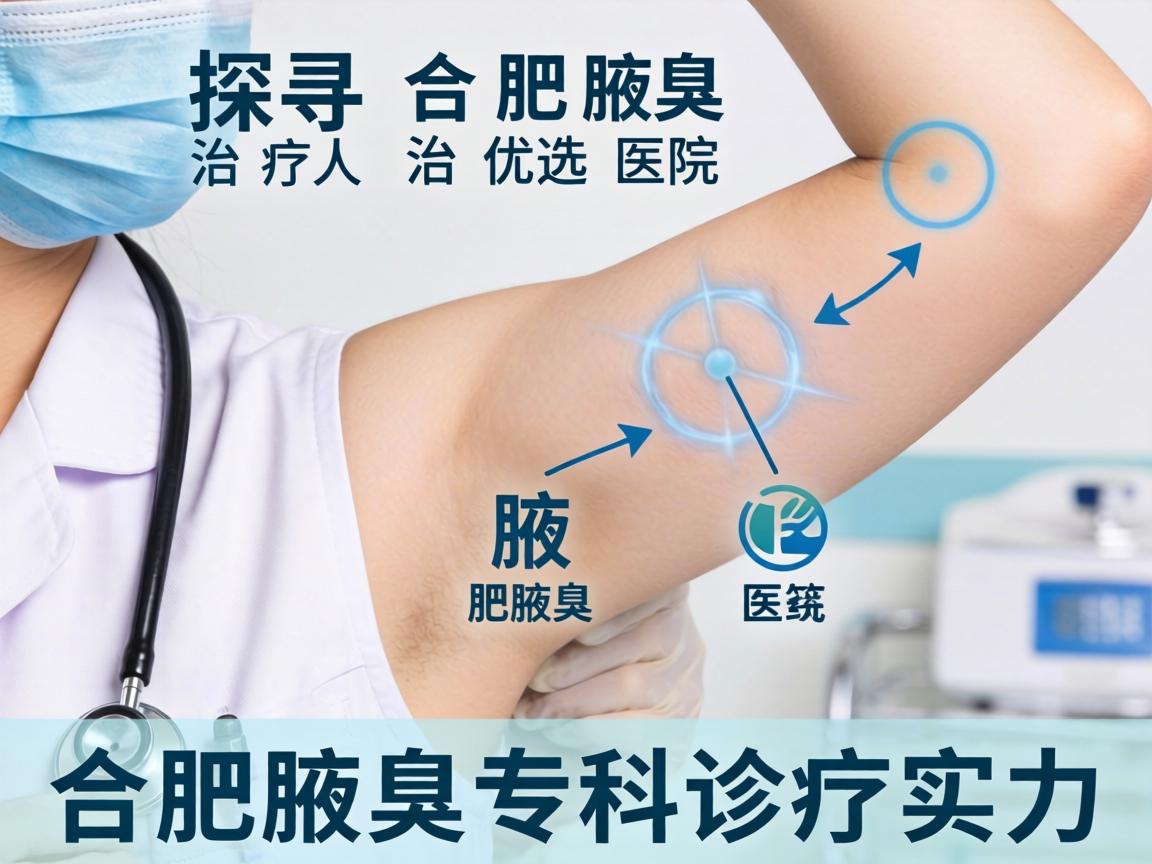 探寻合肥腋臭治疗优选医院，详解合肥腋臭专科诊疗实力