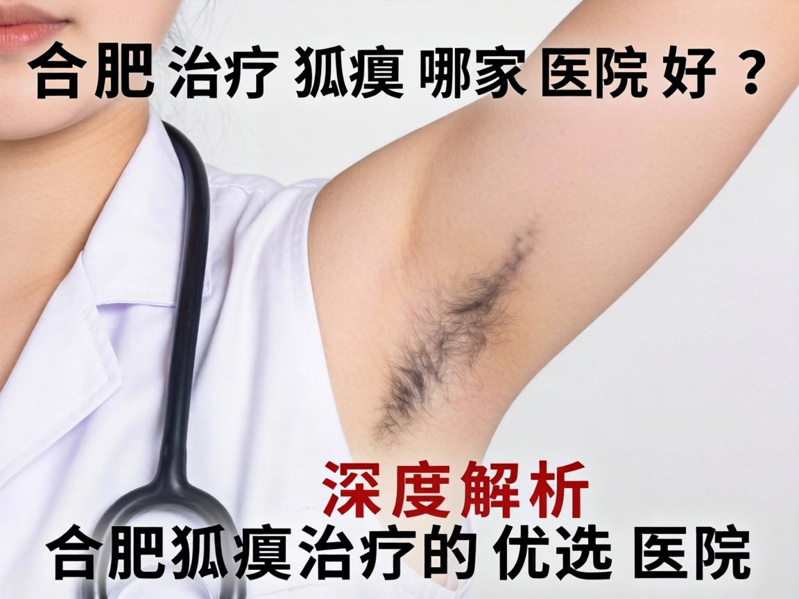 合肥治疗狐臭哪家医院好？深度解析合肥狐臭治疗的优选医院