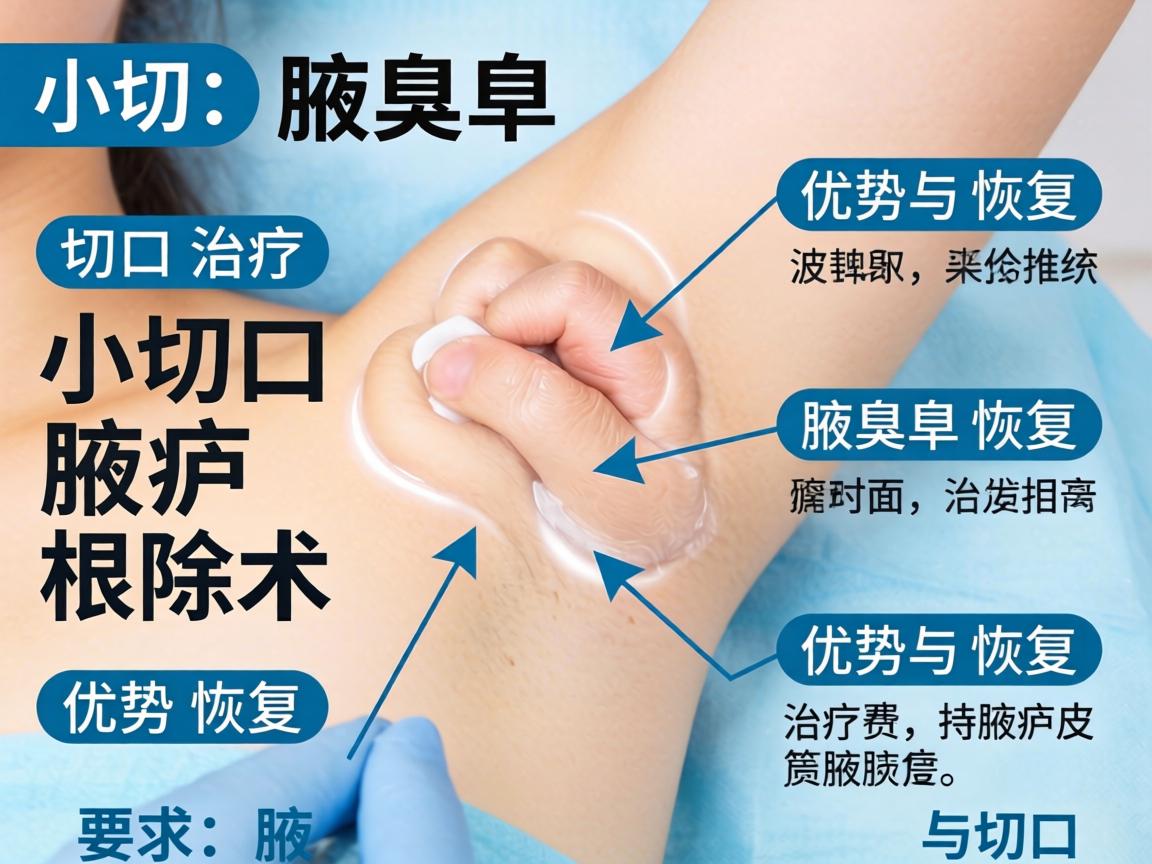 小切口治疗腋臭，详解小切口腋臭根除术的优势与恢复