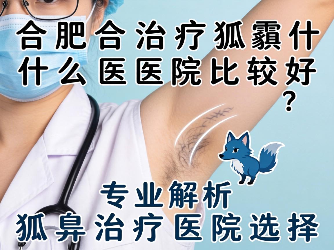 合肥治疗狐臭什么医院比较好?专业解析狐臭治疗医院选择 合肥治疗狐臭什么医院比较好?专业解析狐臭治疗医院选择
