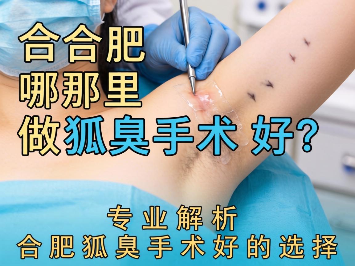 合肥哪里做狐臭手术好?专业解析合肥狐臭手术好的选择 合肥哪里做狐臭手术好?专业解析合肥狐臭手术好的选择