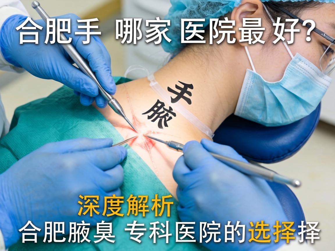 合肥腋臭手术哪家医院最好？深度解析合肥腋臭专科医院的选择