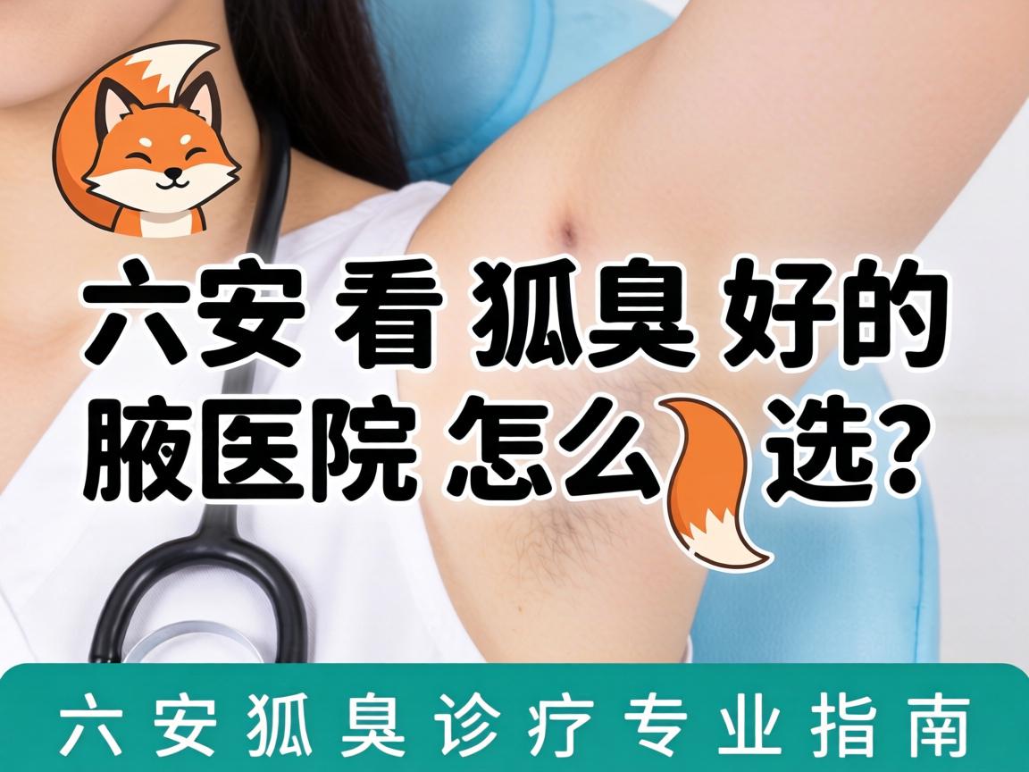 六安看狐臭好的医院怎么选？六安狐臭诊疗专业指南