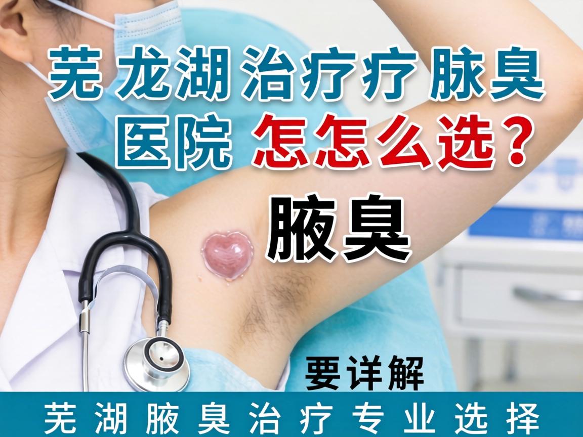 芜湖治疗腋臭医院怎么选？详解芜湖腋臭治疗专业选择