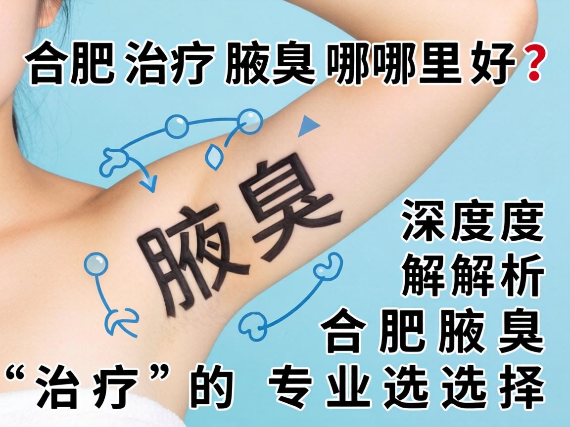 合肥治疗腋臭哪里好？深度解析合肥腋臭治疗的专业选择