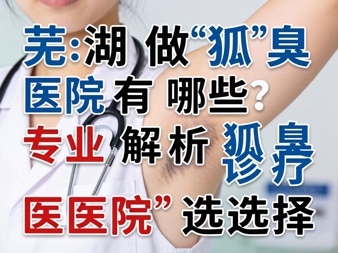 芜湖做狐臭医院有哪些?专业解析狐臭诊疗医院的选择 芜湖做狐臭医院有哪些?专业解析狐臭诊疗医院的选择