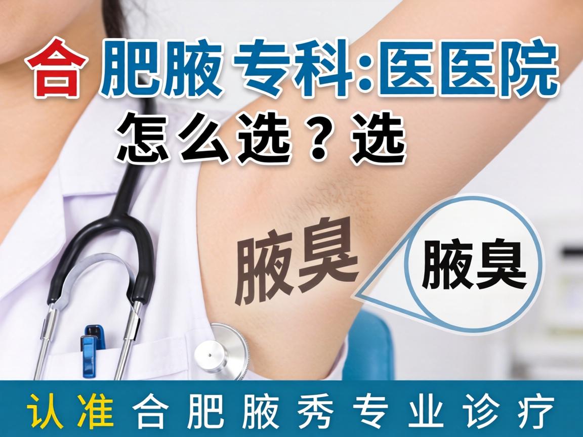 合肥腋臭专科医院怎么选?认准合肥腋秀专业诊疗 合肥腋臭专科医院怎么选?认准合肥腋秀专业诊疗