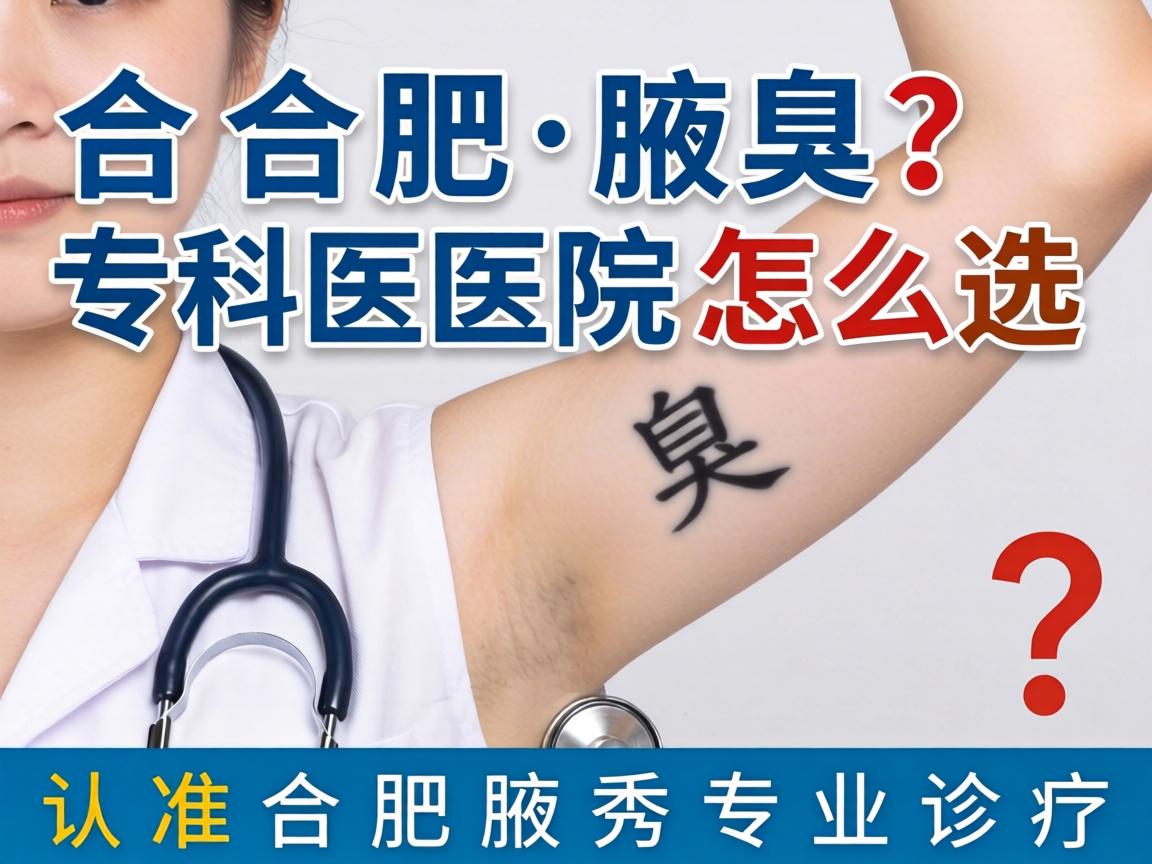 合肥腋臭专科医院怎么选?认准合肥腋秀专业诊疗 合肥腋臭专科医院怎么选?认准合肥腋秀专业诊疗