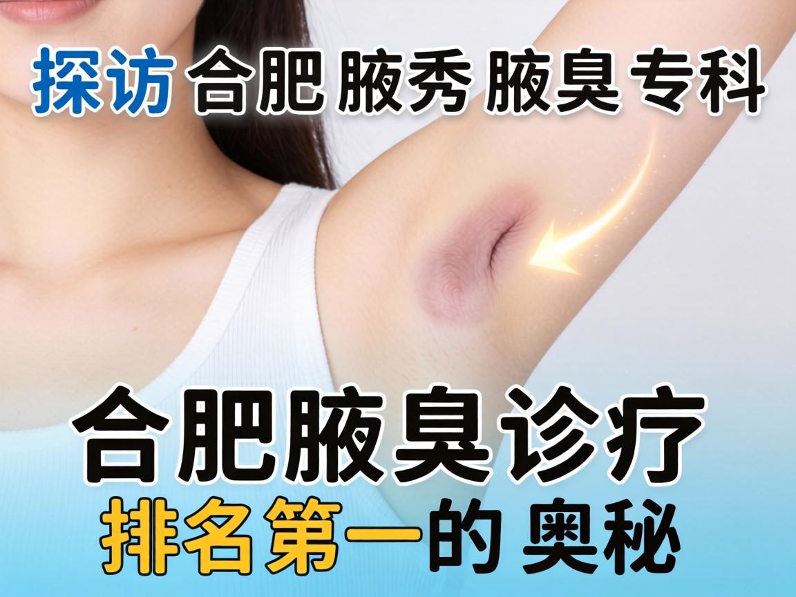 探访合肥腋秀腋臭专科,解析合肥腋臭诊疗排名第一的奥秘 探访合肥腋秀腋臭专科,解析合肥腋臭诊疗排名第一的奥秘