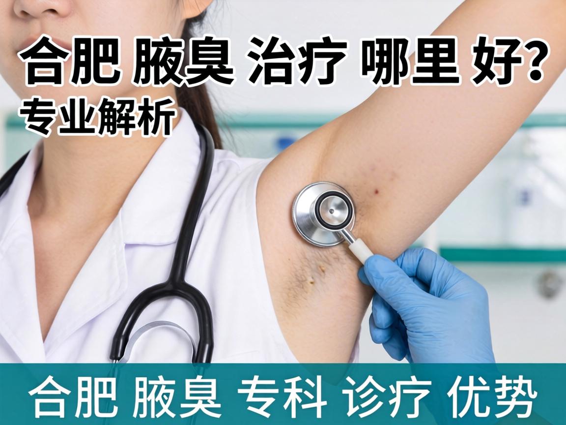 合肥腋臭治疗哪里好？专业解析合肥腋臭专科诊疗优势