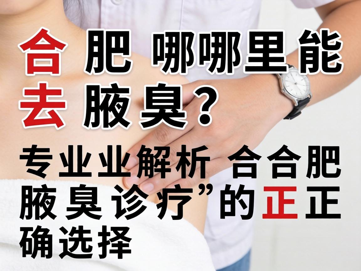 合肥哪里能去腋臭?专业解析合肥腋臭诊疗的正确选择 合肥哪里能去腋臭?专业解析合肥腋臭诊疗的正确选择