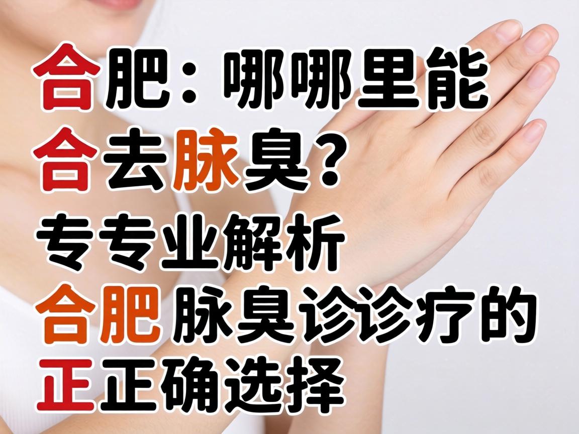 合肥哪里能去腋臭?专业解析合肥腋臭诊疗的正确选择 合肥哪里能去腋臭?专业解析合肥腋臭诊疗的正确选择
