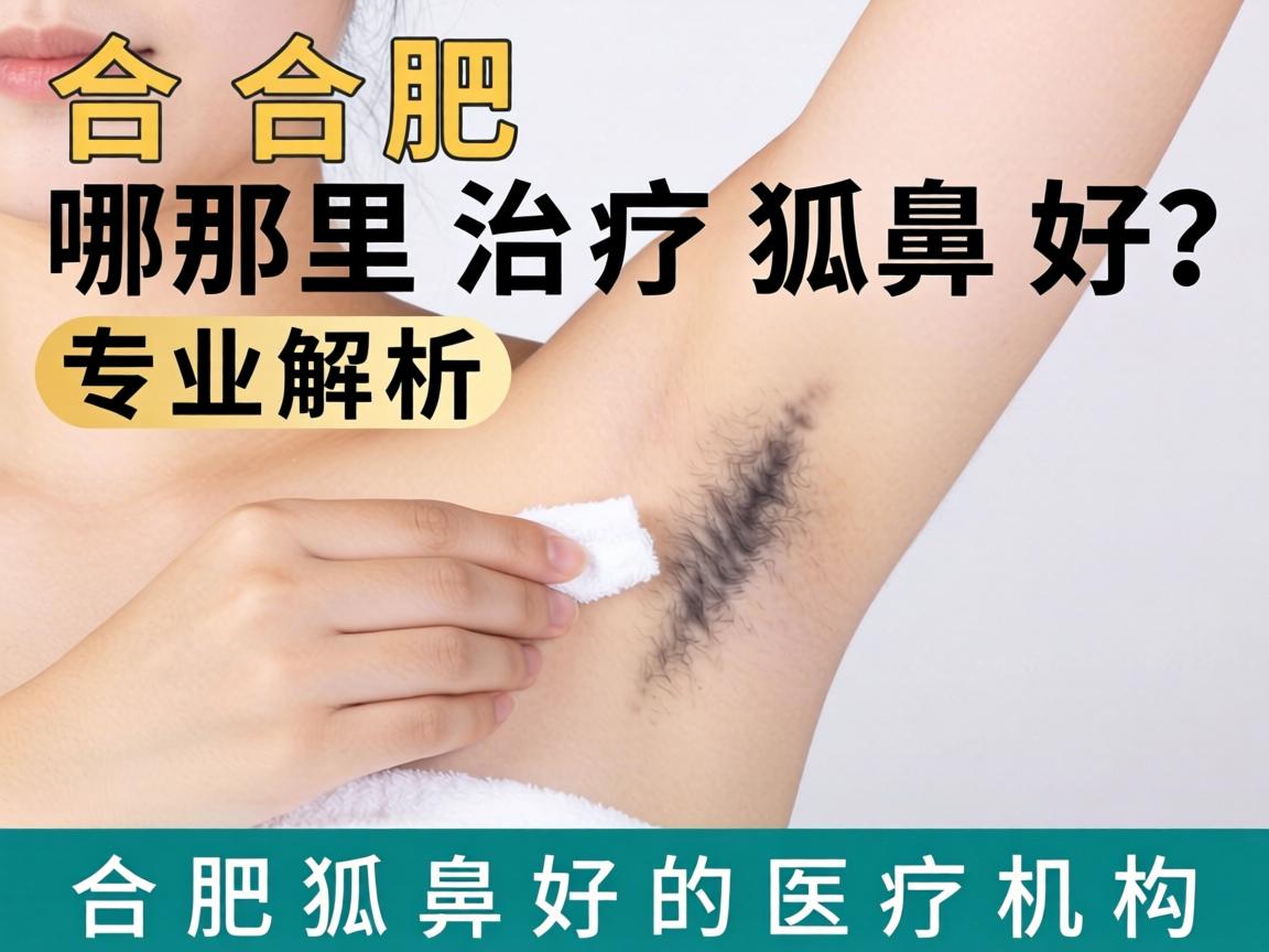 合肥哪里治疗狐臭好？专业解析合肥狐臭好的医疗机构