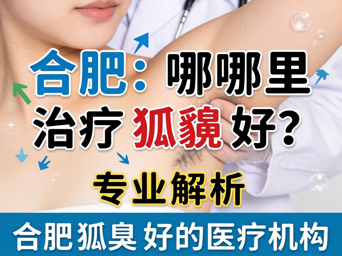 合肥哪里治疗狐臭好？专业解析合肥狐臭好的医疗机构