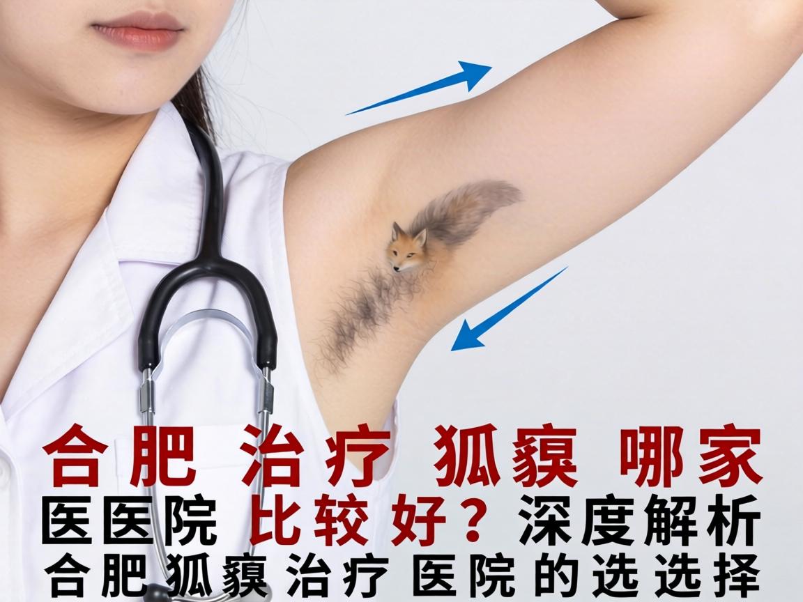 合肥治疗狐臭哪家医院比较好？深度解析合肥狐臭治疗医院的选择
