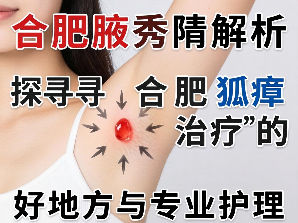 合肥腋秀解析，探寻合肥狐臭治疗的好地方与专业护理