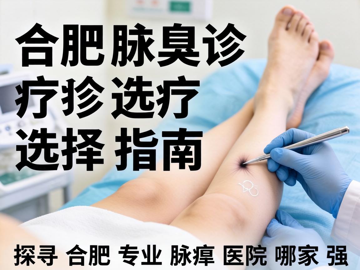 合肥腋臭诊疗选择指南，探寻合肥专业腋臭医院哪家强