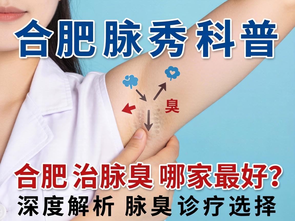 合肥腋秀科普，合肥治腋臭哪家最好？深度解析腋臭诊疗选择