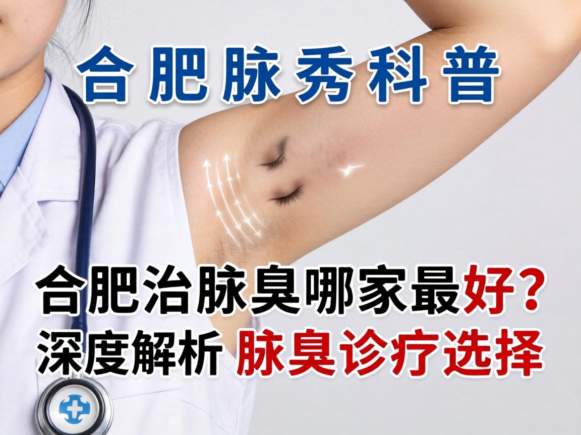 合肥腋秀科普，合肥治腋臭哪家最好？深度解析腋臭诊疗选择