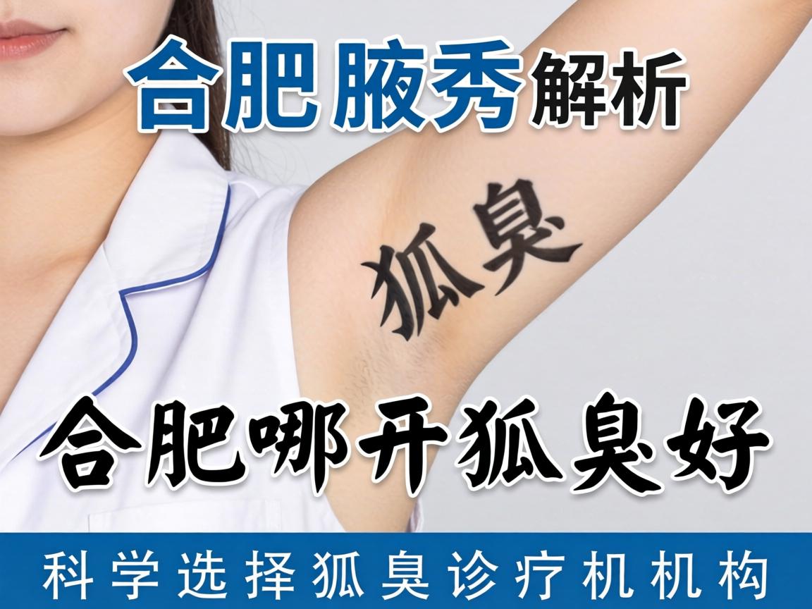 合肥腋秀解析，合肥哪开狐臭好，科学选择狐臭诊疗机构