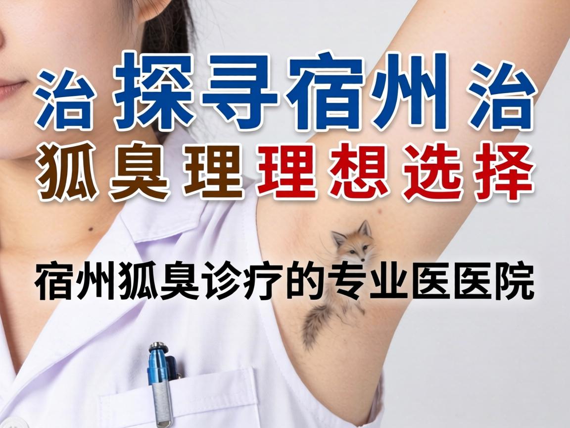 探寻宿州治狐臭理想选择，解析宿州狐臭诊疗的专业医院