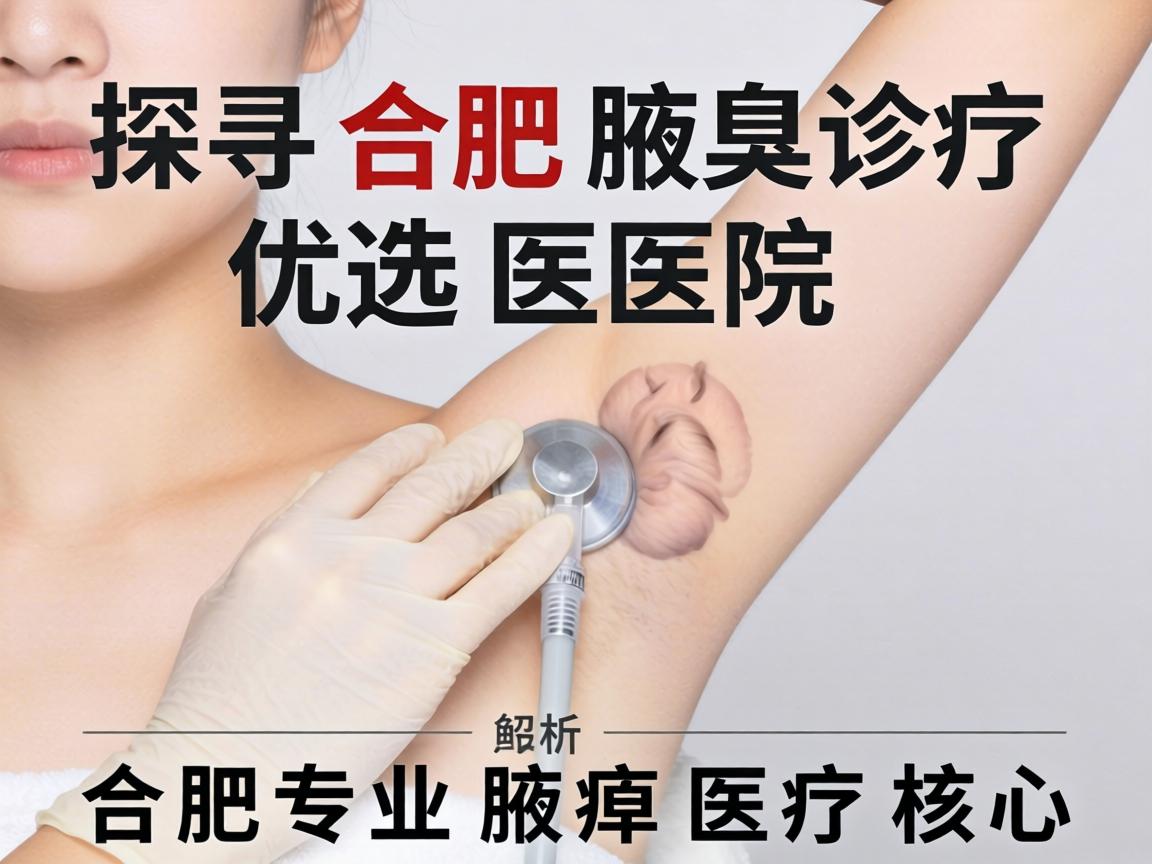 探寻合肥腋臭诊疗优选医院，解析合肥专业腋臭医疗核心