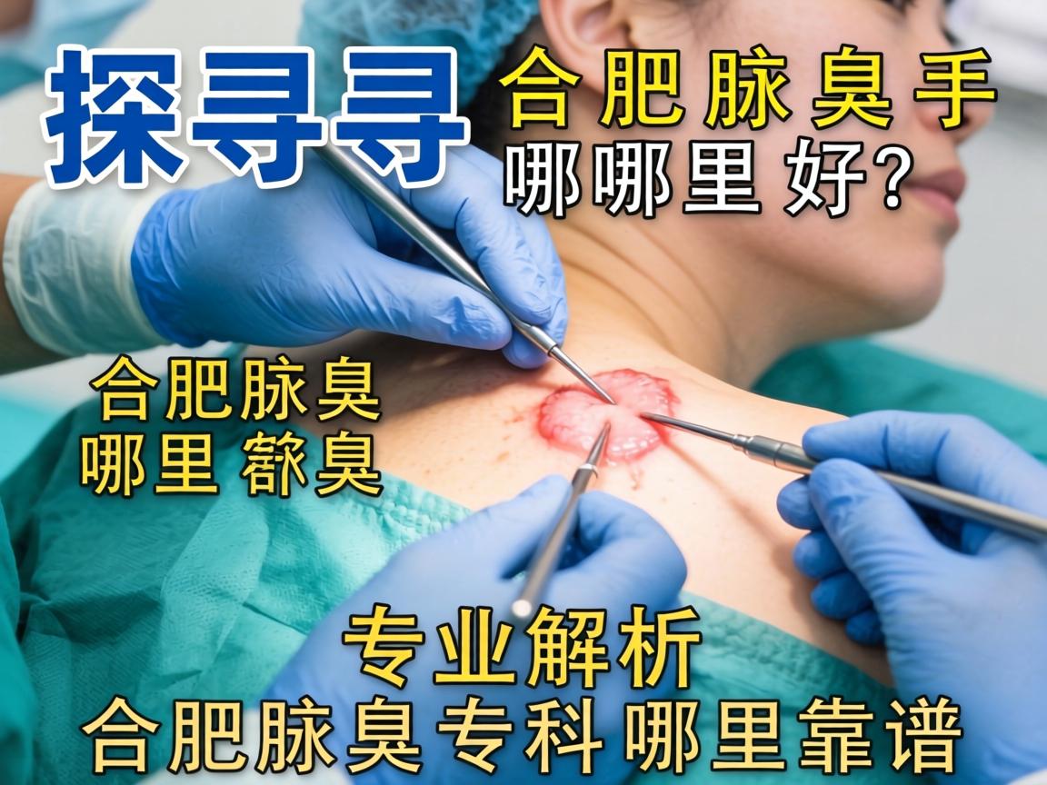 探寻合肥腋臭手术哪里好？专业解析合肥腋臭专科哪里靠谱