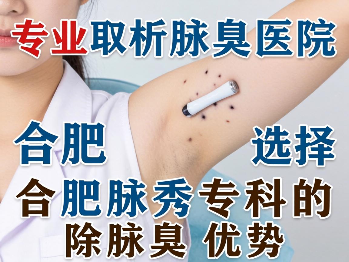 专业解析合肥腋臭医院选择，合肥腋秀专科的除腋臭优势