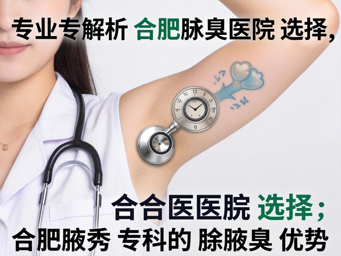专业解析合肥腋臭医院选择，合肥腋秀专科的除腋臭优势