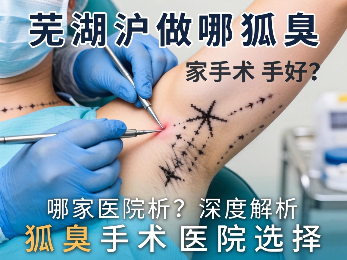 芜湖做狐臭手术哪家医院好？深度解析狐臭手术医院选择
