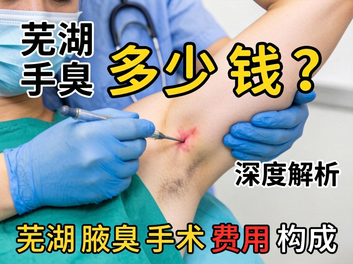 芜湖腋臭手术多少钱?深度解析芜湖腋臭手术费用构成 芜湖腋臭手术多少钱?深度解析芜湖腋臭手术费用构成