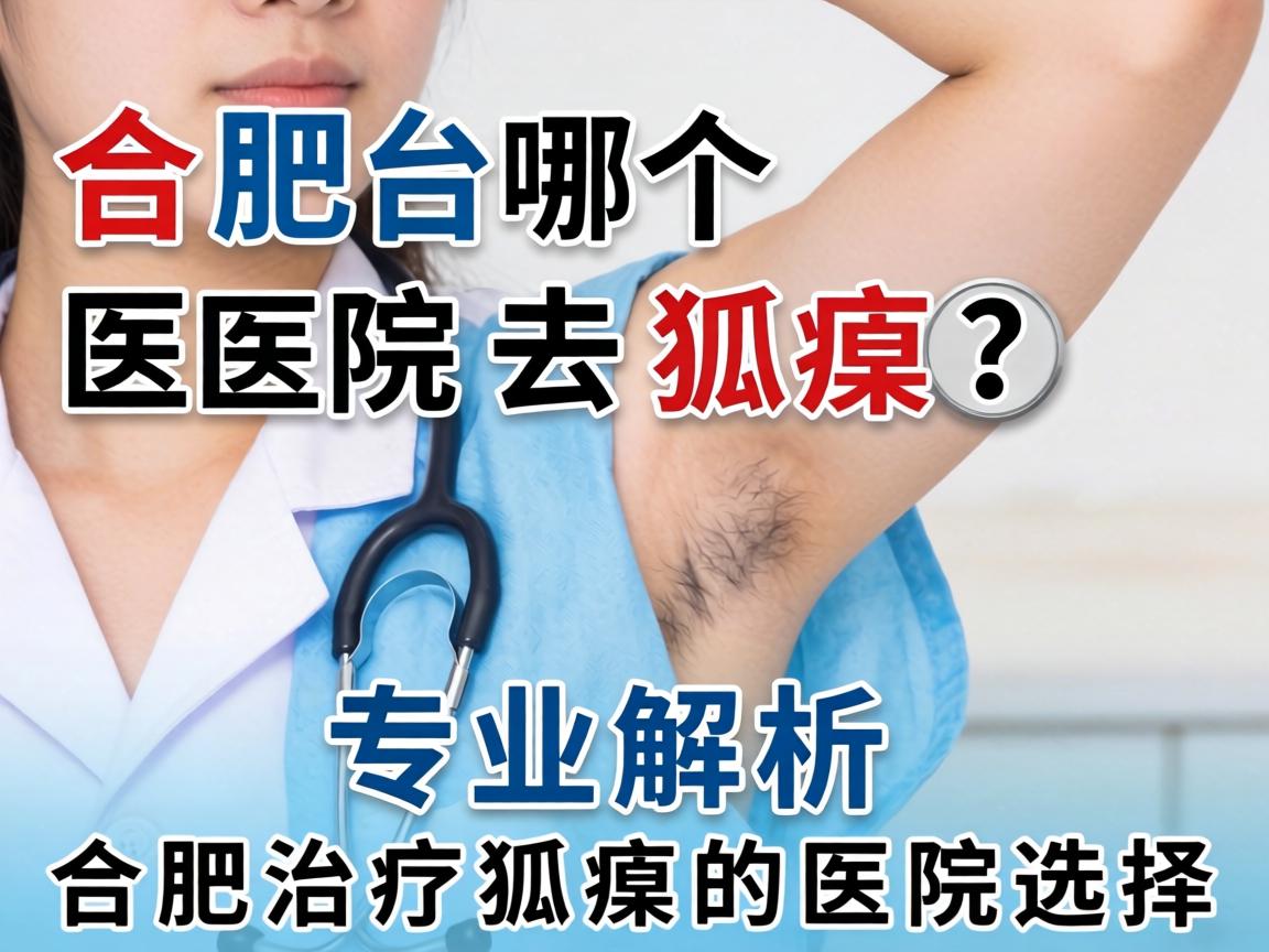 合肥哪个医院去狐臭？专业解析合肥治疗狐臭的医院选择