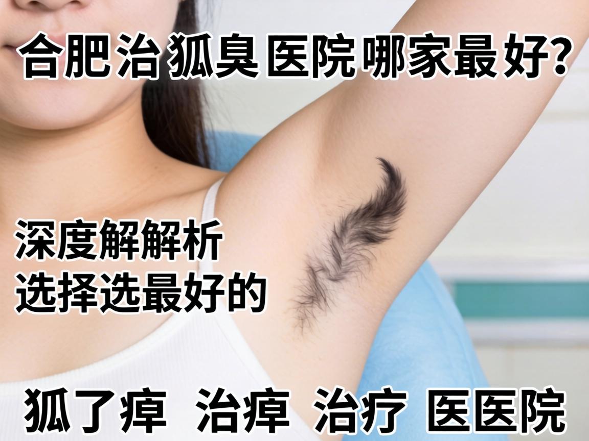 合肥治狐臭医院哪家最好？深度解析如何选择最好的狐臭治疗医院