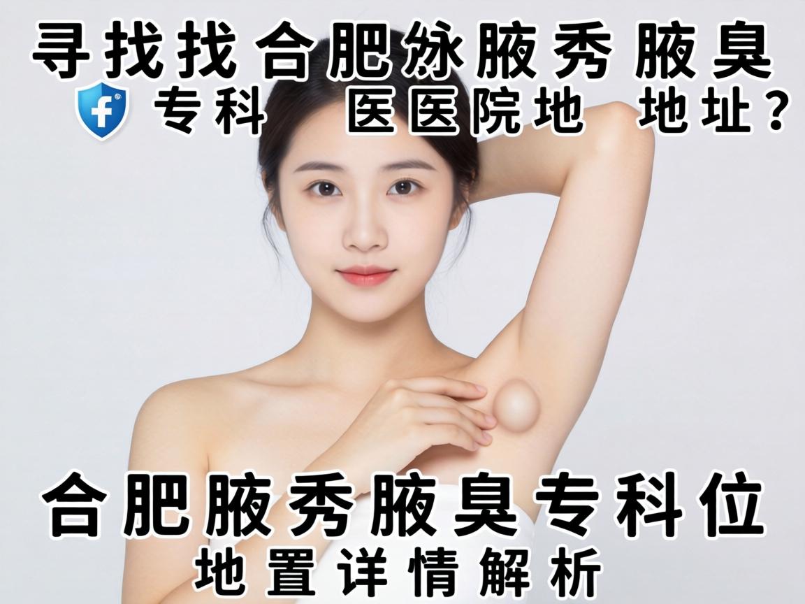 寻找合肥腋秀腋臭专科医院地址？合肥腋秀腋臭专科位置详情解析