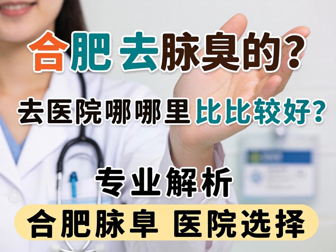 合肥去腋臭的医院哪里比较好？专业解析合肥腋臭医院选择
