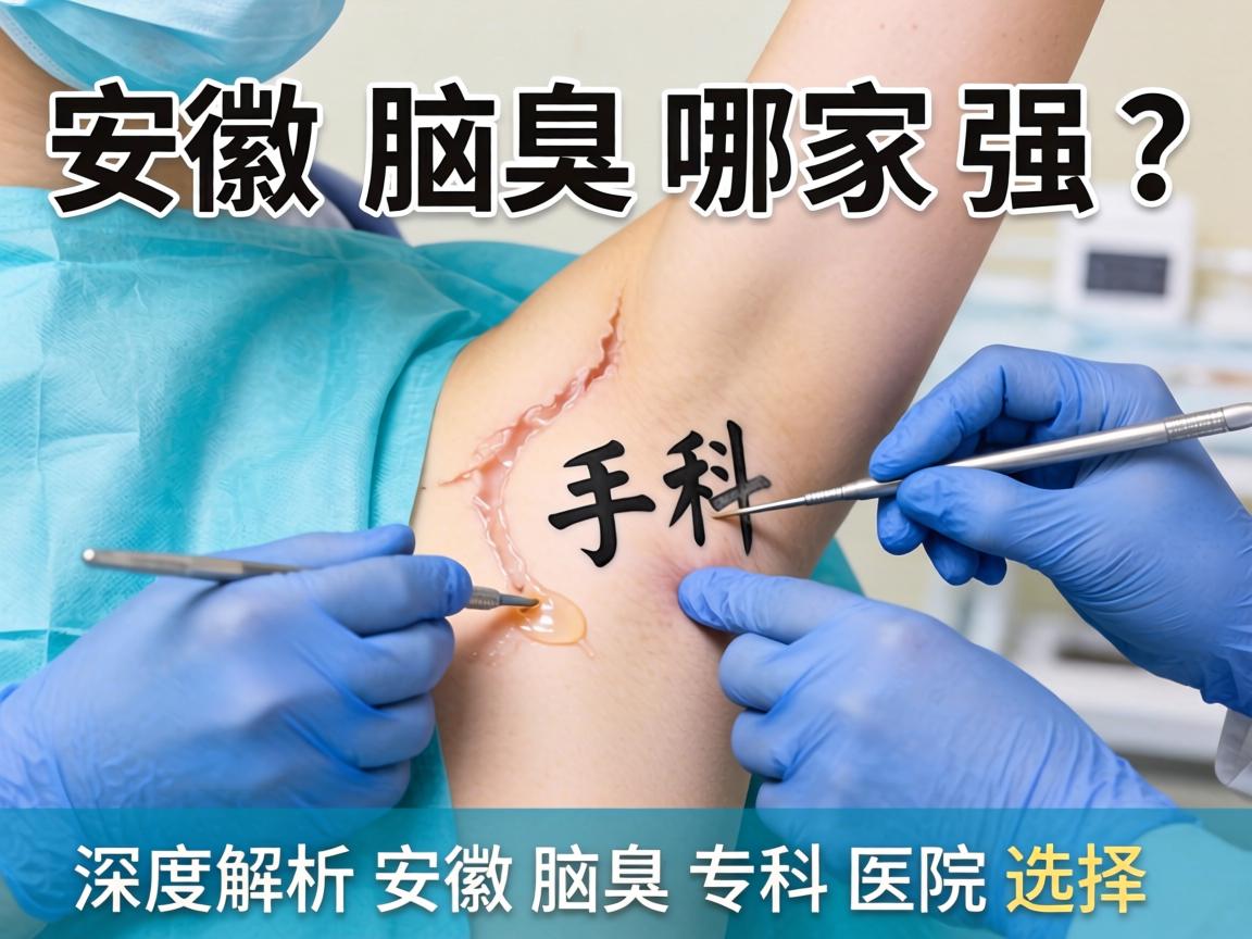 安徽腋臭手术哪家强？深度解析安徽腋臭专科医院选择