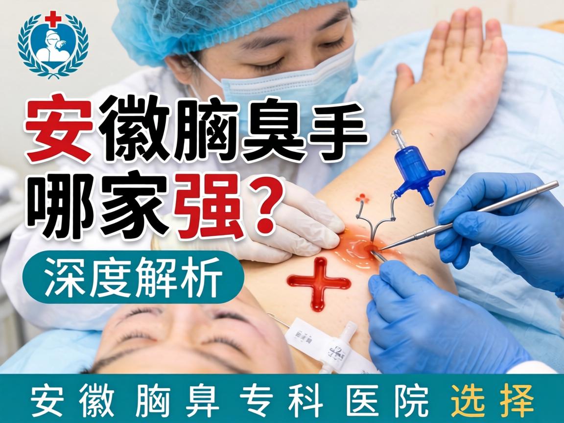 安徽腋臭手术哪家强？深度解析安徽腋臭专科医院选择