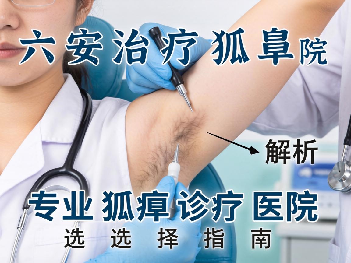 六安治疗狐臭医院解析，专业狐臭诊疗医院的选择指南