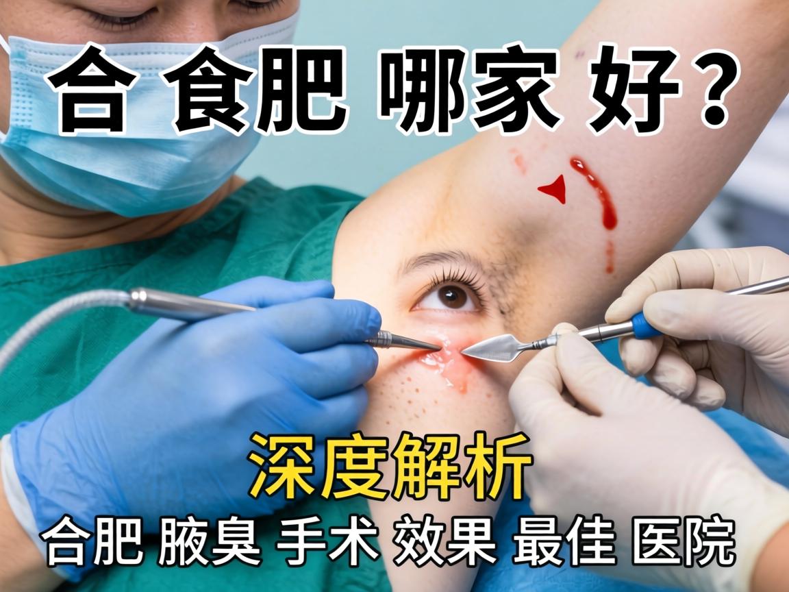 合肥腋臭手术哪家好？深度解析合肥腋臭手术效果最佳医院