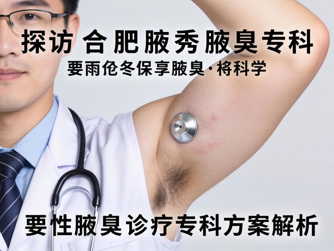 探访合肥腋秀腋臭专科,男性腋臭诊疗的专科方案解析 探访合肥腋秀腋臭专科,男性腋臭诊疗的专科方案解析
