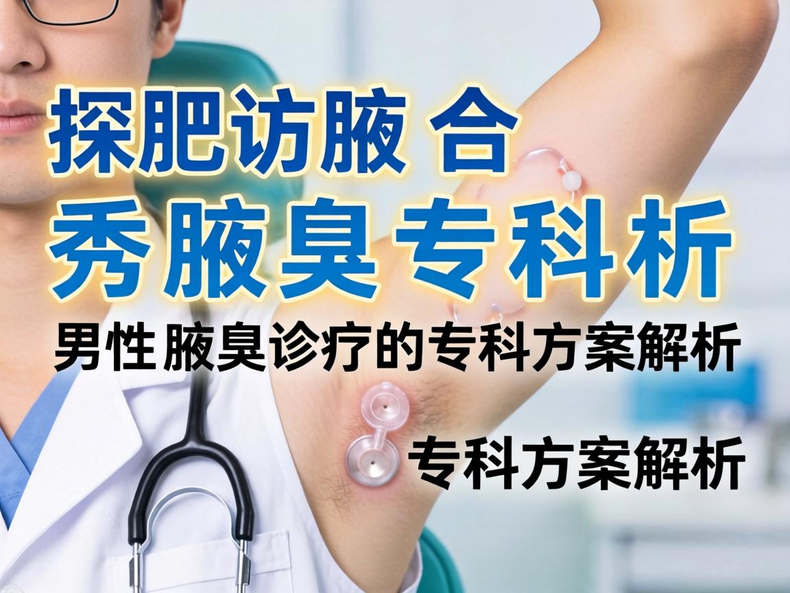 探访合肥腋秀腋臭专科,男性腋臭诊疗的专科方案解析 探访合肥腋秀腋臭专科,男性腋臭诊疗的专科方案解析