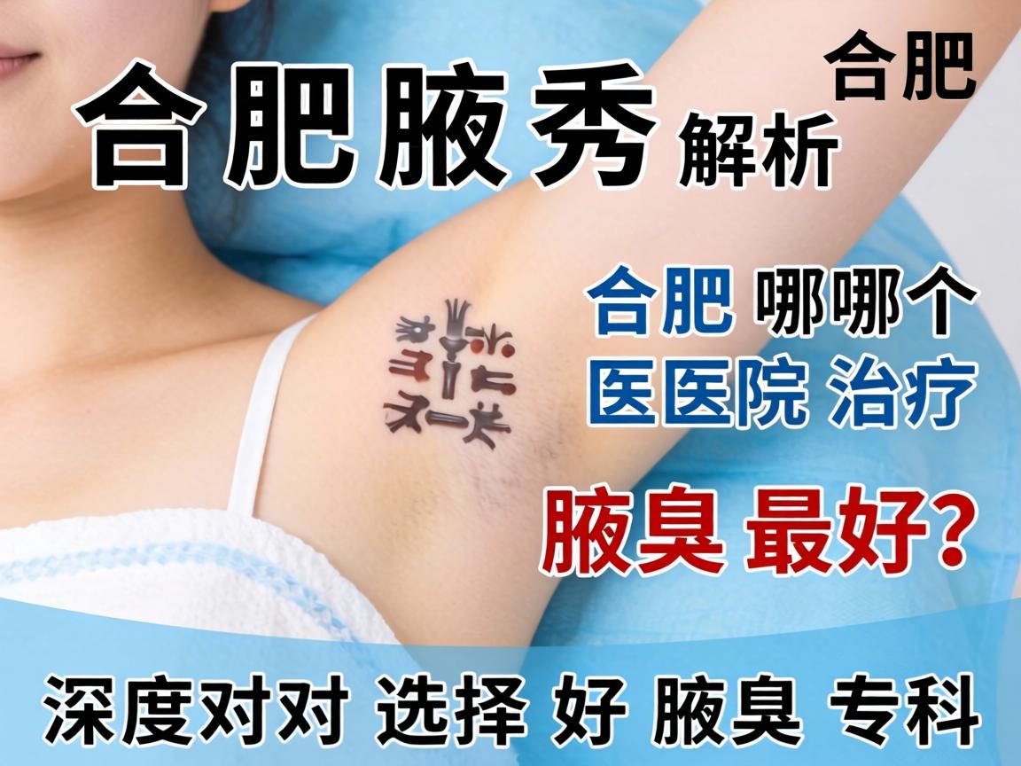 合肥腋秀解析，合肥哪个医院治疗腋臭最好？深度对比选择最好腋臭专科