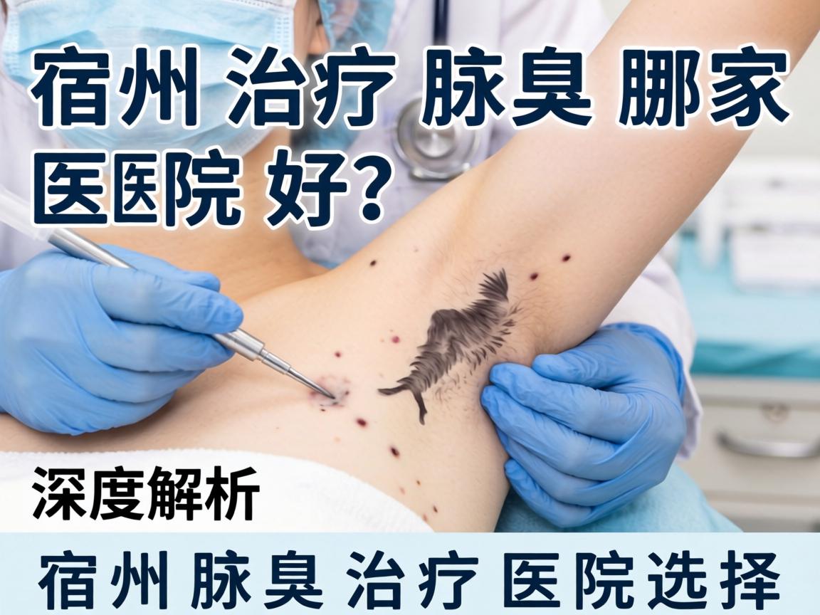 宿州治疗腋臭哪家医院好？深度解析宿州腋臭治疗医院选择